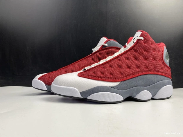 Flint Grey 13 Jordan Air 414571-600 Retro Red Gym 0604